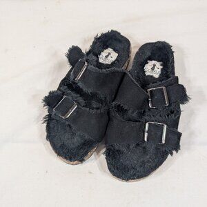 Corky Furry Sandals